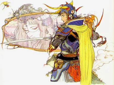 Yoshitaka Amano — The Warrior and the Sleeping Princess