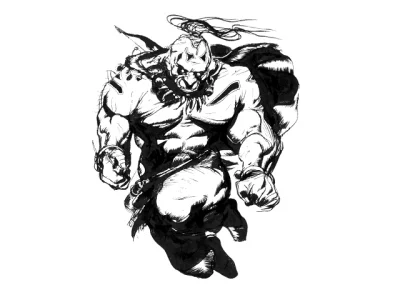 Yoshitaka Amano — Djinn, Legendary Foe