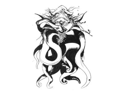 Yoshitaka Amano — Tentacles of the Night