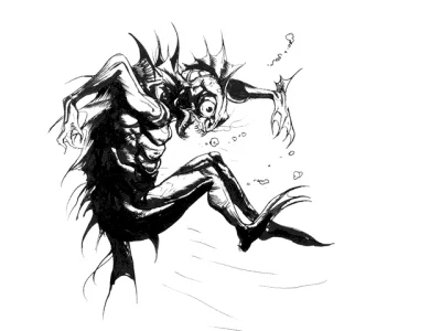 Yoshitaka Amano — The Dark Warrior