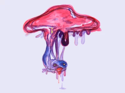 Yoshitaka Amano — Le Blob de la Ruine