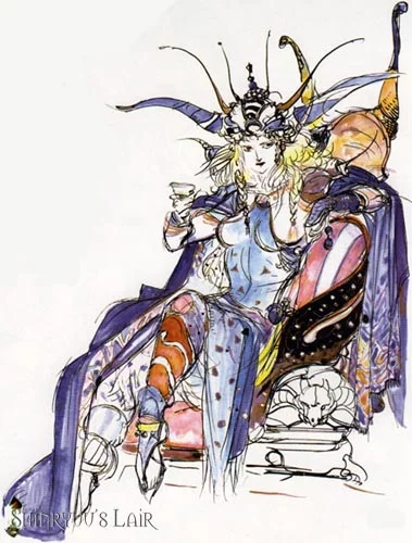 Yoshitaka Amano — Le Roi de la Nuit Éternelle — Final Fantasy II