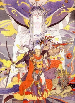 Yoshitaka Amano — Le Palais Céleste de Fynn