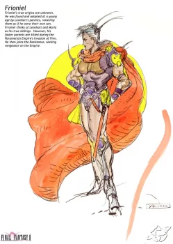 Yoshitaka Amano — Le Guerrier de Lumière