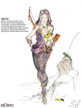 Yoshitaka Amano — Maria, l'archère de légende