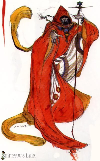 Yoshitaka Amano — Le Mage de la Nuit Éternelle — Final Fantasy III