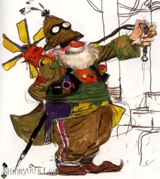 Yoshitaka Amano — Final Fantasy III 08