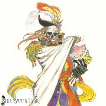 Yoshitaka Amano — Final Fantasy III 10