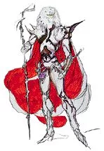 Yoshitaka Amano — Guerrière de la Lumière Éternelle — Final Fantasy IV