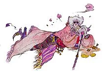 Yoshitaka Amano — Le Sage de la Lune — Final Fantasy IV