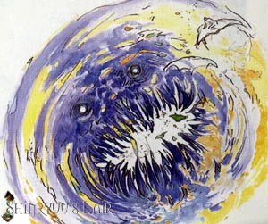Yoshitaka Amano — Œil de la tempête — Final Fantasy IV