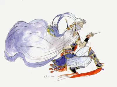 Yoshitaka Amano — Le Danseur de Lame