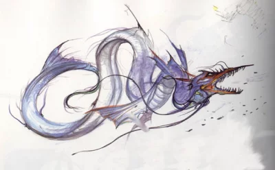 Yoshitaka Amano — Dragon de cristal de la légende