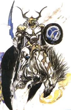 Yoshitaka Amano — Chevalier de la Légende — Final Fantasy V
