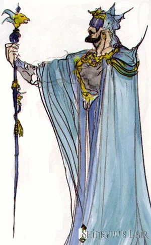 Yoshitaka Amano — Final Fantasy V 09 — Final Fantasy V