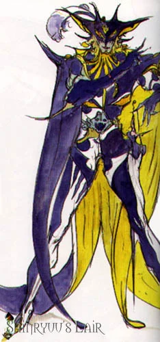 Yoshitaka Amano — Final Fantasy V 10 — Final Fantasy V