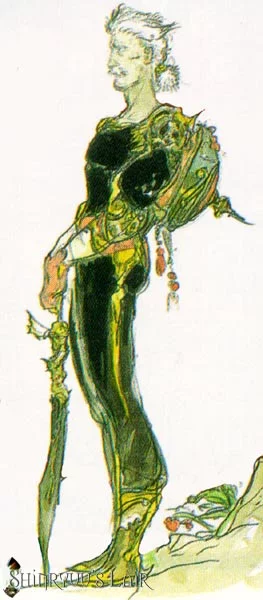 Yoshitaka Amano — Final Fantasy V 11 — Final Fantasy V