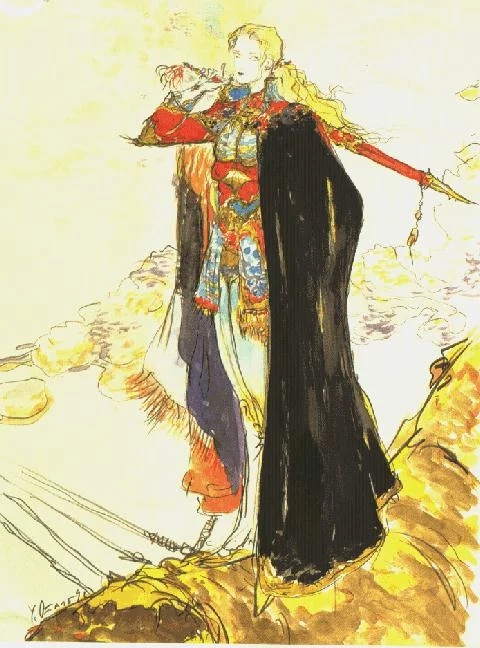 Yoshitaka Amano — The Crystal Queen — Final Fantasy V