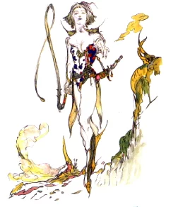 Yoshitaka Amano — La Danseuse de la Lumière Éternelle — Final Fantasy V