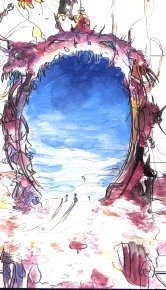 Yoshitaka Amano — Gateway to the Afterlife — Final Fantasy V