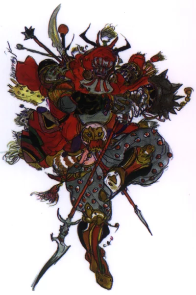 Yoshitaka Amano — The Warrior of a Thousand Faces — Final Fantasy V