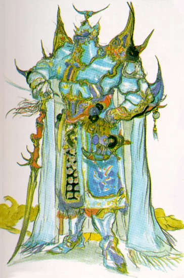 Yoshitaka Amano — Eternal Shadow Guard — Final Fantasy V
