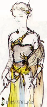 Yoshitaka Amano — La Danseuse de la Lune Éternelle