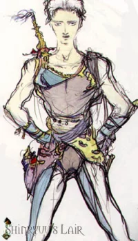 Yoshitaka Amano — Final Fantasy V 08