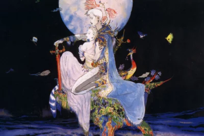 Yoshitaka Amano — La Danseuse de la Lune Éternelle