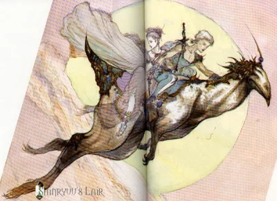 Yoshitaka Amano — Les Cavaliers de la Lune