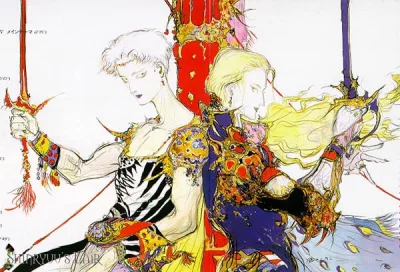 Yoshitaka Amano — Final Fantasy V 32