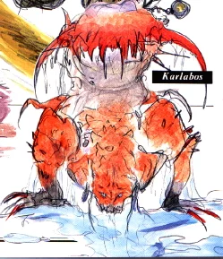 Yoshitaka Amano — Karlobos, terrifiant monstre des mers