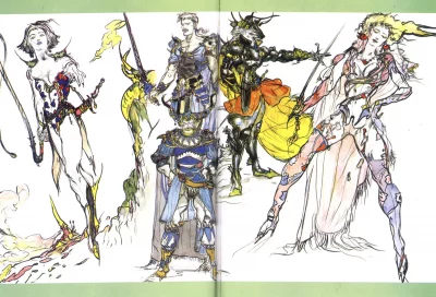 Yoshitaka Amano — Les Héros de la Légende