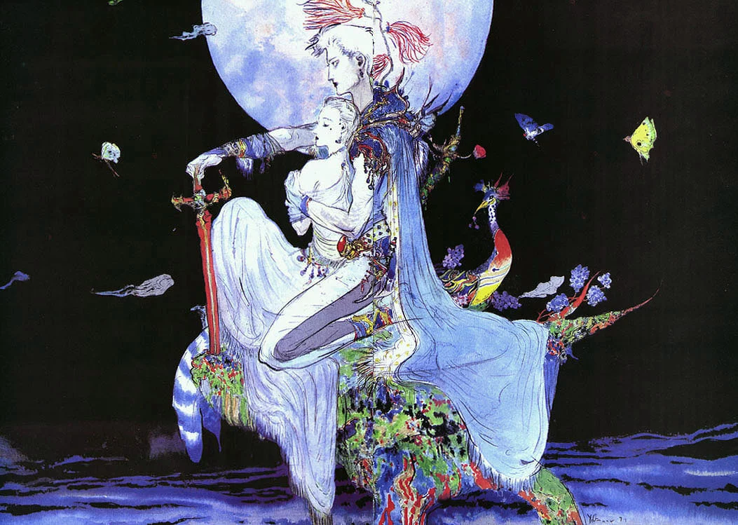 Yoshitaka Amano — La Reine des Rêves Lunaires — Final Fantasy V