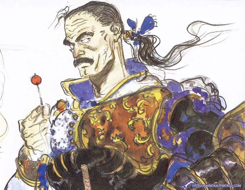 Yoshitaka Amano — Final Fantasy VI 09 — Final Fantasy VI