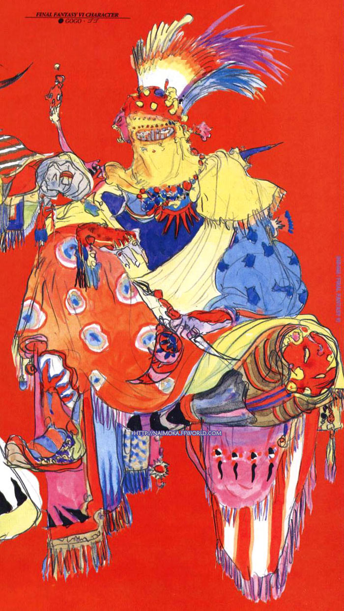 Yoshitaka Amano — Final Fantasy VI 21 — Final Fantasy VI
