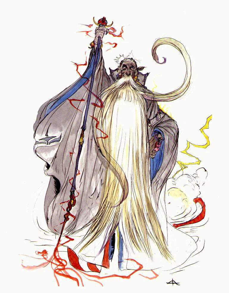Yoshitaka Amano — Le Mage Blanc de la Légende — Final Fantasy VI