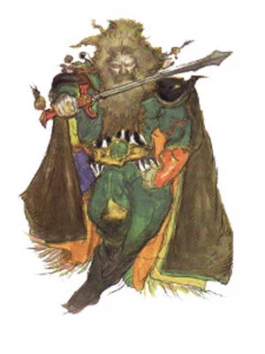 Yoshitaka Amano — Kefka, seigneur de la destruction — Final Fantasy VI