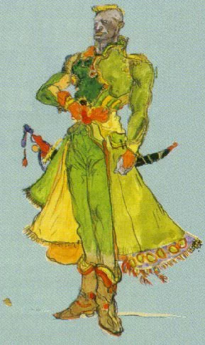 Yoshitaka Amano — Cadian, Guerrier de la Lumière — Final Fantasy VI