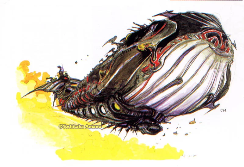 Yoshitaka Amano — Kefka, seigneur des ténèbres — Final Fantasy VI