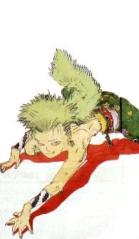 Yoshitaka Amano — Kefka, destructeur de mondes — Final Fantasy VI