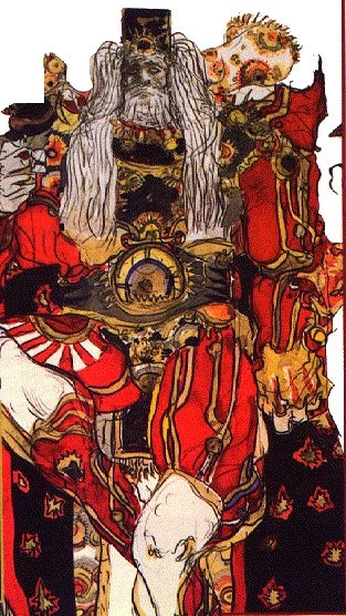 Yoshitaka Amano — Kefka, Empereur Déchu — Final Fantasy VI