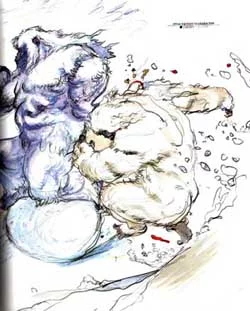 Yoshitaka Amano — Final Fantasy VI 90 — Final Fantasy VI