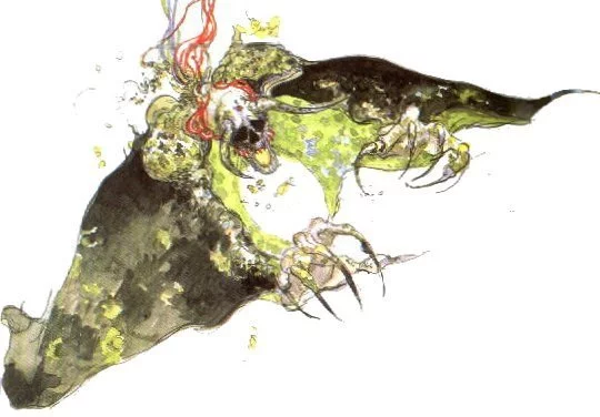 Yoshitaka Amano — Kefka, destructeur de mondes — Final Fantasy VI