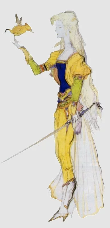 Yoshitaka Amano — Final Fantasy VI 106 — Final Fantasy VI