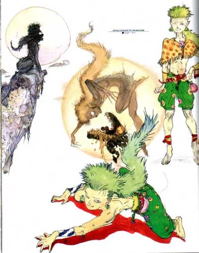 Yoshitaka Amano — Final Fantasy VI 108 — Final Fantasy VI