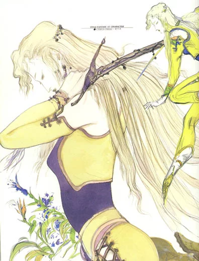 Yoshitaka Amano — Final Fantasy VI 112 — Final Fantasy VI