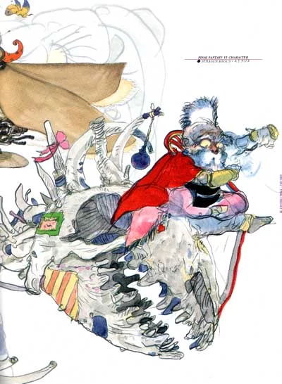 Yoshitaka Amano — Final Fantasy VI 113 — Final Fantasy VI