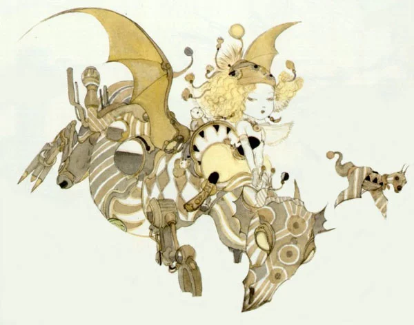 Yoshitaka Amano — Final Fantasy VI 123 — Final Fantasy VI