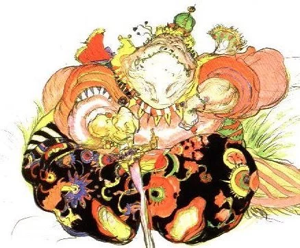 Yoshitaka Amano — Final Fantasy VI 124 — Final Fantasy VI